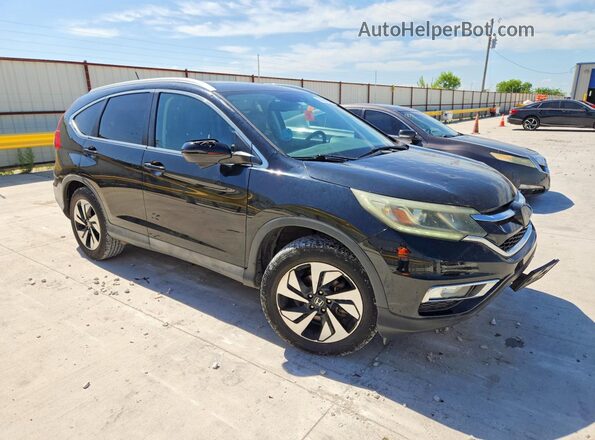 5J6RM4H9XGL040241 2016 HONDA CR-V Black წინა მარჯვენა