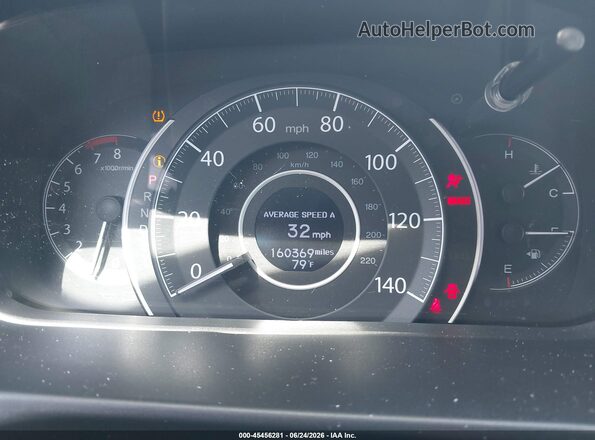 5J6RM4H9XGL058075 2016 HONDA CR-V White უკანა სავარძლების ხედი