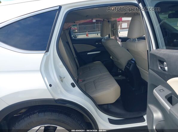 5J6RM4H9XGL058075 2016 HONDA CR-V White VIN კოდის სტიკერის ხედი
