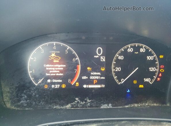 5J6RS3H23TL012181 2026 HONDA CR-V Silver Instrument cluster view