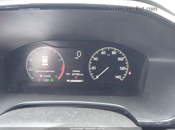 5J6RS3H75RL008444 2024 HONDA CR-V Blue უკანა სავარძლების ხედი