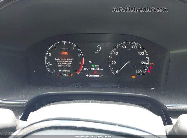5J6RS3H79PL007939 2023 HONDA CR-V Black Vista de los asientos traseros