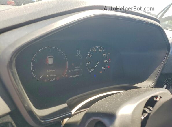 5J6RS4H75SL016412 2025 HONDA CR-V White Vista del cuadro de instrumentos