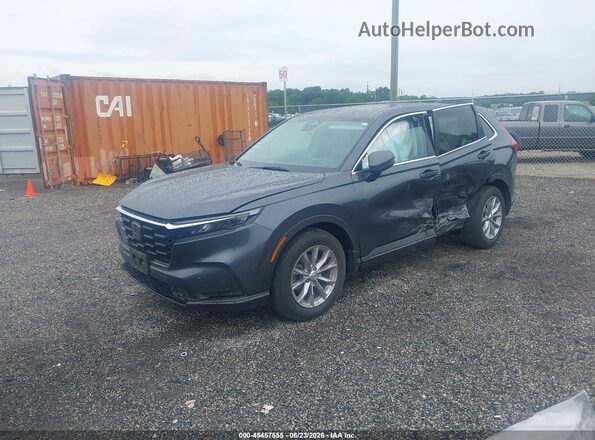 5J6RS4H76RL001069 2024 HONDA CR-V Gray Առջևի ձախ երեք քառորդ տեսարան