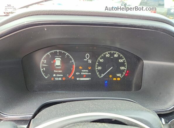 5J6RS4H77SL003015 2025 HONDA CR-V Red Սարքավորումների վահանակի տեսք