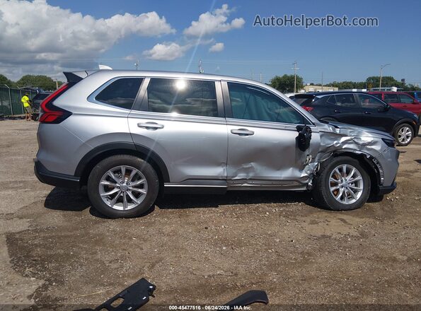 5J6RS4H7XPL001587 2023 HONDA CR-V Silver Rear interior view