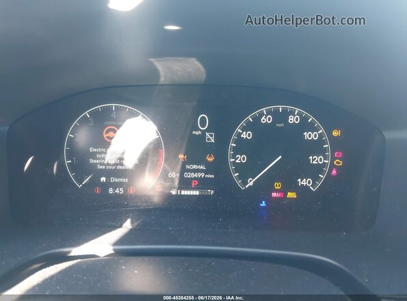 5J6RS4H7XSL005406 2025 HONDA CR-V Black Вид задніх сидінь