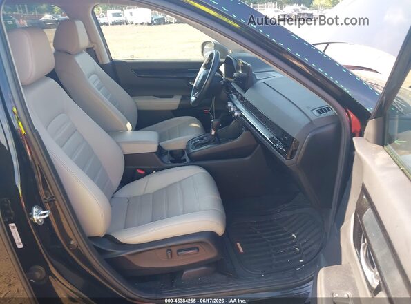 5J6RS4H7XSL005406 2025 HONDA CR-V Black Вид салону спереду