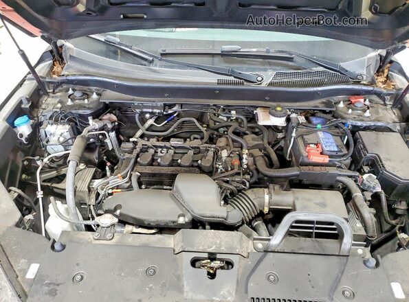 5J6RS4H7XSL013473 2025 HONDA CR-V Black Vista del compartimento del motor