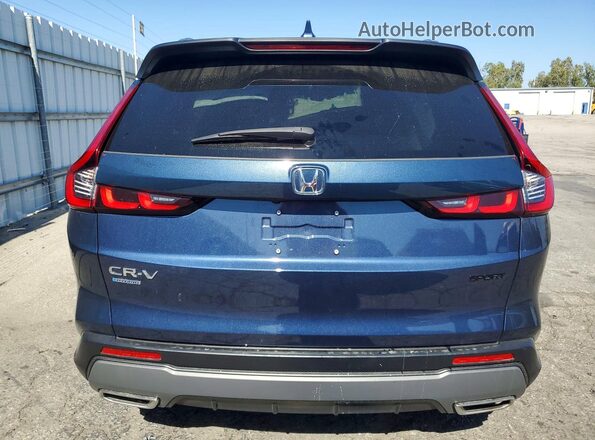 5J6RS5H57SL014987 2025 HONDA CR-V Blue Вид ззаду