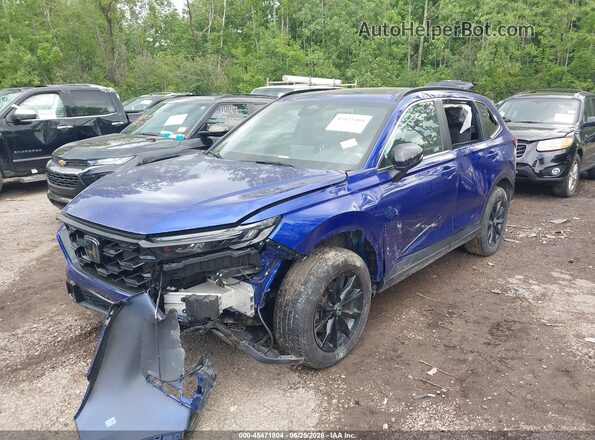5J6RS6H52PL002405 2023 HONDA CR-V Blue Przód lewy