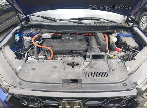 5J6RS6H52PL002405 2023 HONDA CR-V Blue Widok z tyłu
