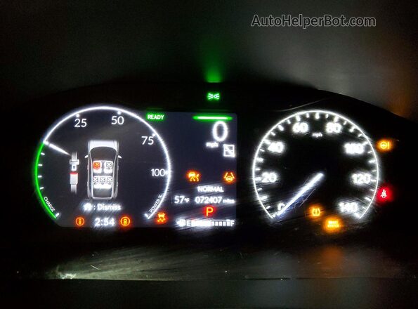 5J6RS6H57RL007182 2024 HONDA CR-V Blue Widok zestawu wskaźników