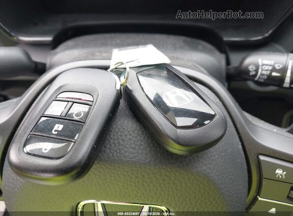 5J6RS6H58SL014082 2025 HONDA CR-V Black Dashboard view