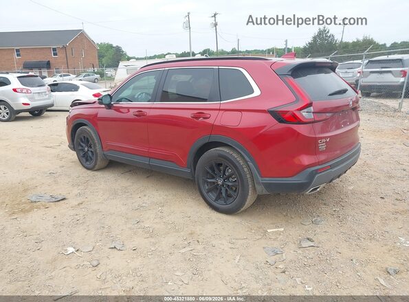 5J6RS6H80RL022357 2024 HONDA CR-V Burgundy უკანა მარცხენა