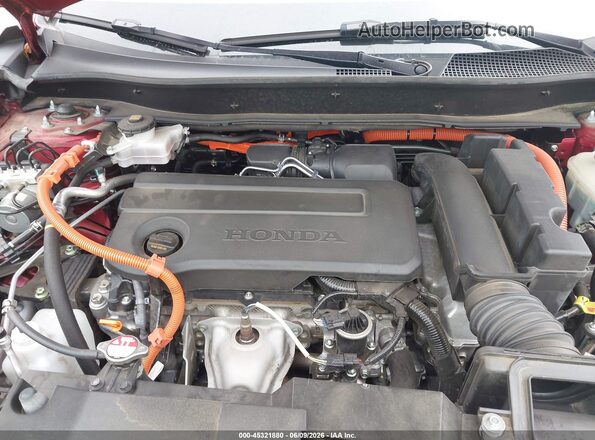 5J6RS6H80RL022357 2024 HONDA CR-V Burgundy უკანა ხედი