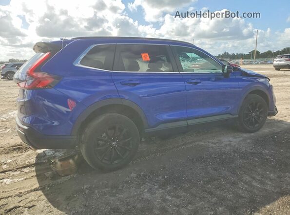 5J6RS6H80SL001014 2025 HONDA CR-V Blue უკანა მარჯვენა