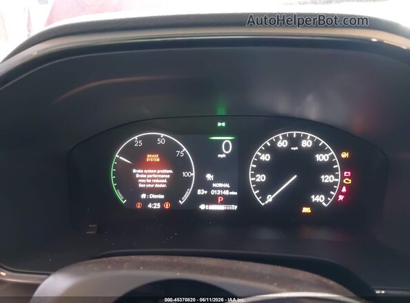 5J6RS6H80SL013874 2025 HONDA CR-V Red Հետևի նստատեղերի տեսք