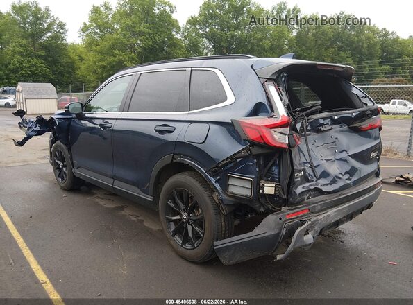 5J6RS6H85SL030640 2025 HONDA CR-V Blue Trasero izquierdo