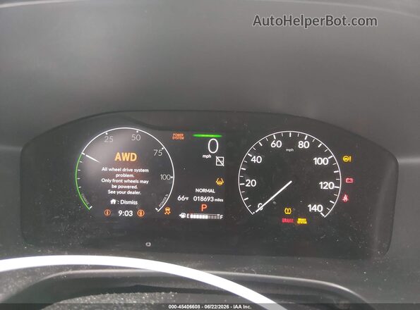 5J6RS6H85SL030640 2025 HONDA CR-V Blue Vista de los asientos traseros
