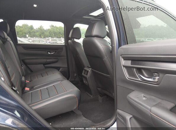 5J6RS6H85SL030640 2025 HONDA CR-V Blue Vista de la etiqueta del VIN