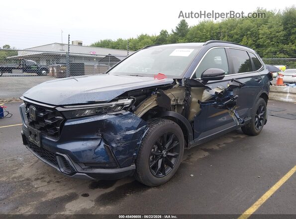 5J6RS6H85SL030640 2025 HONDA CR-V Blue Vista tres cuartos delantera izquierda