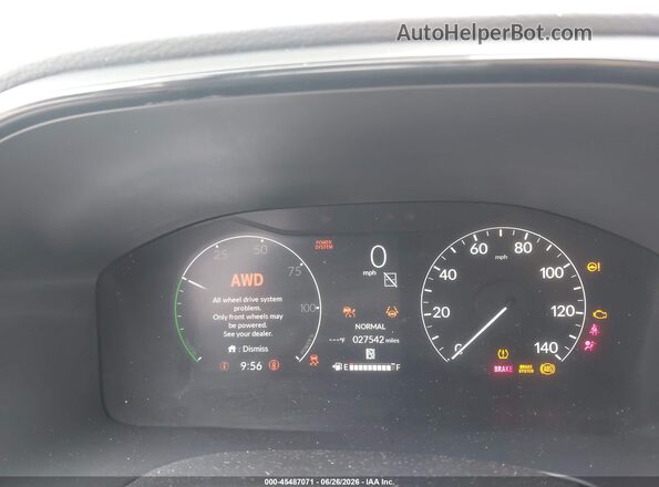 5J6RS6H89SL010701 2025 HONDA CR-V Серебряный Вид задних сидений