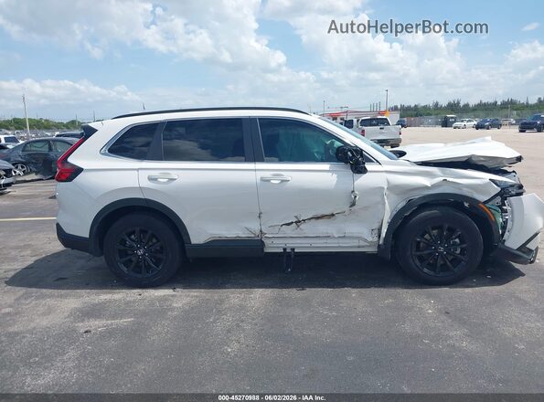 5J6RS6H8XRL016677 2024 HONDA CR-V White Սալոնի հետևի տեսք