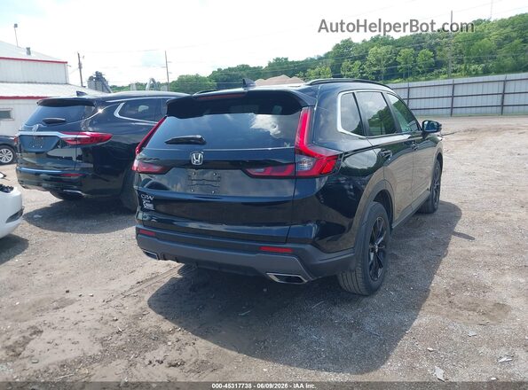 5J6RS6H8XSL010156 2025 HONDA CR-V Black Հետևի աջ