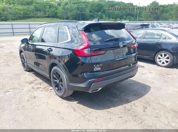 5J6RS6H8XSL010156 2025 HONDA CR-V Black Հետևի ձախ
