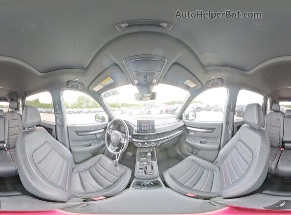 5J6RS6H90PL001756 2023 HONDA CR-V White 360 interior view
