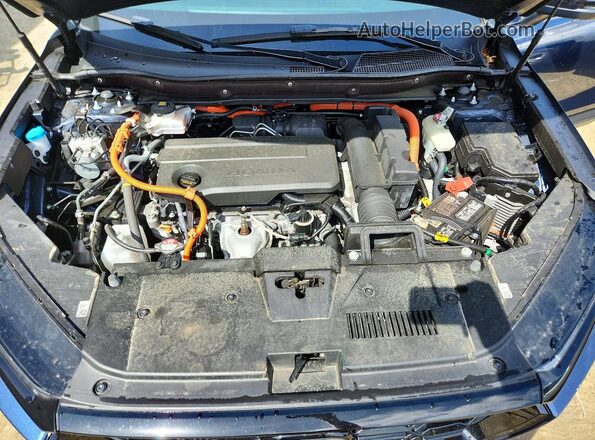 5J6RS6H93PL012993 2023 HONDA CR-V Blue Вид підкапотного простору