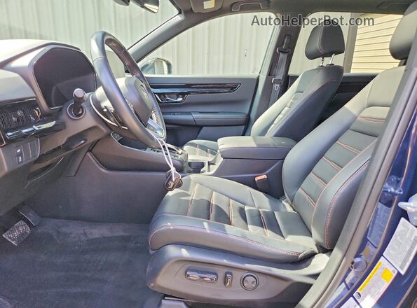5J6RS6H93PL012993 2023 HONDA CR-V Blue Вид салону спереду