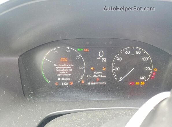 5J6RS6H93SL032895 2025 HONDA CR-V Gray Вид щитка приладів