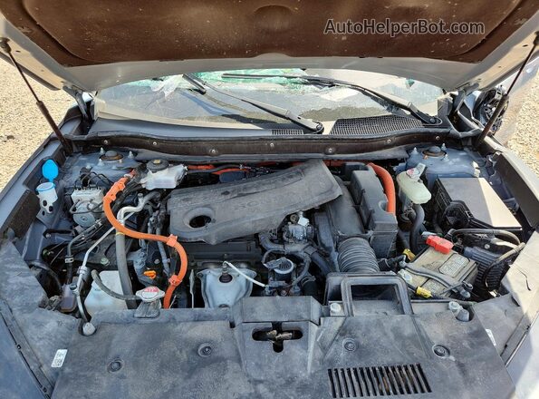 5J6RS6H97PL006985 2023 HONDA CR-V Gray ძრავის განყოფილების ხედი