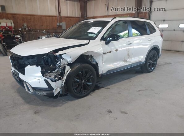 5J6RS6H98TL008528 2026 HONDA CR-V White Vista tres cuartos delantera izquierda