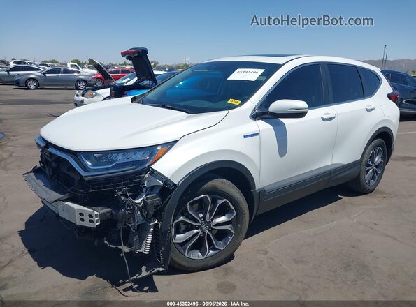 5J6RT6H50NL011937 2022 HONDA CR-V White Передня ліва чверть