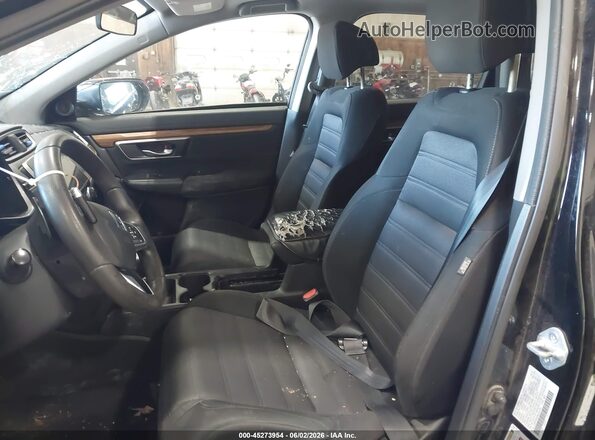 5J6RT6H5XNL041754 2022 HONDA CR-V Black Front interior view