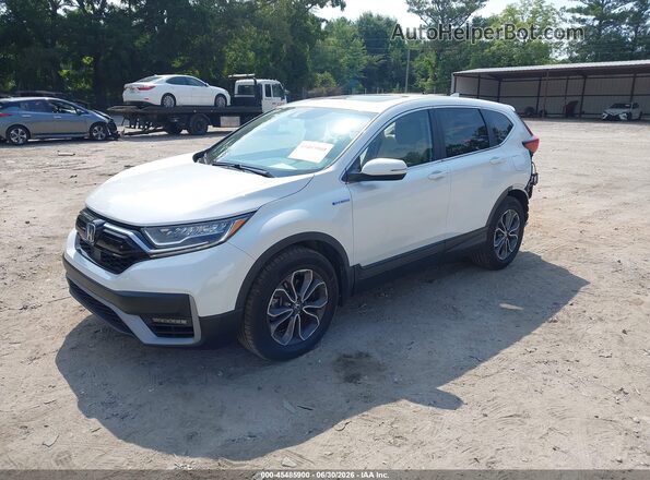 5J6RT6H80NL004495 2022 HONDA CR-V Белый Передняя левая четверть