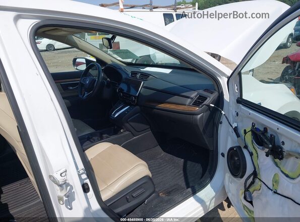 5J6RT6H80NL004495 2022 HONDA CR-V Белый Вид салона спереди