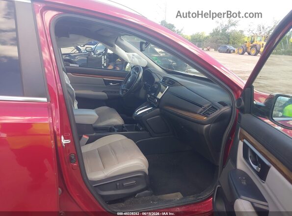 5J6RT6H81NL018213 2022 HONDA CR-V Red Սալոնի դիմացի տեսք