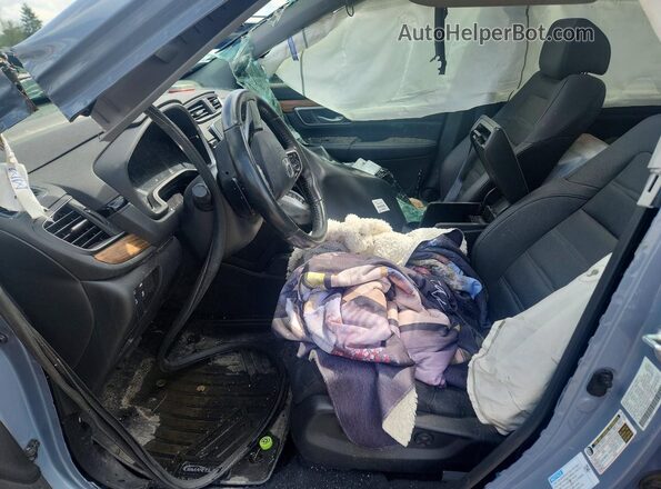5J6RT6H83NL005074 2022 HONDA CR-V Gray Widok wnętrza z przodu