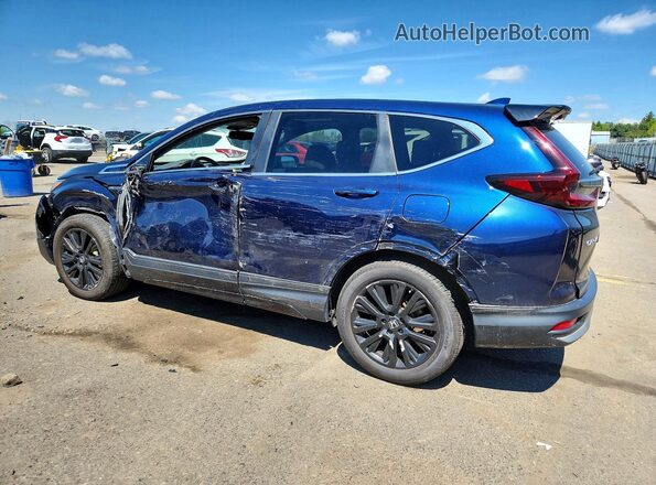 5J6RT6H85NL012303 2022 HONDA CR-V Blue 