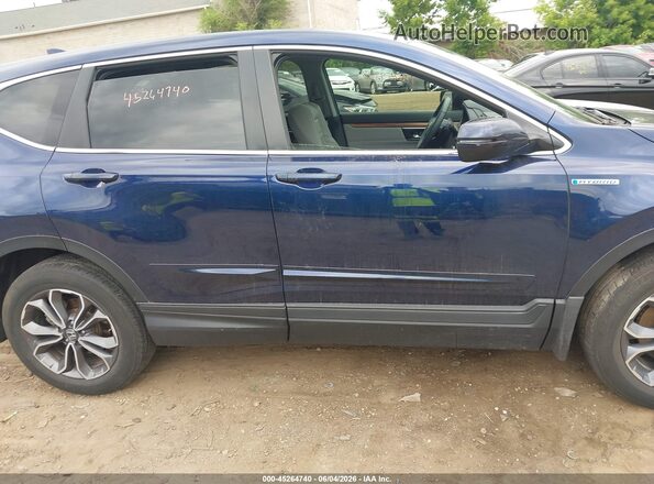 5J6RT6H85NL041994 2022 HONDA CR-V HYBRID Blue Vista del cuadro de instrumentos