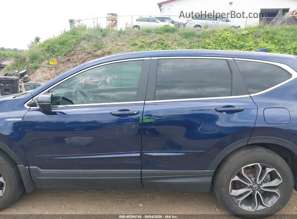 5J6RT6H85NL041994 2022 HONDA CR-V HYBRID Blue Vista interior trasera