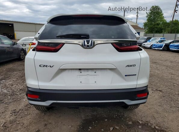 5J6RT6H86NL049425 2022 HONDA CR-V White Rear view