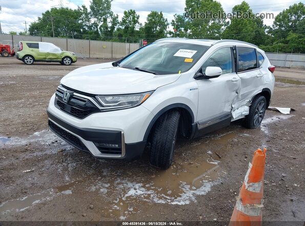 5J6RT6H92NL034686 2022 HONDA CR-V White Առջևի ձախ երեք քառորդ տեսարան