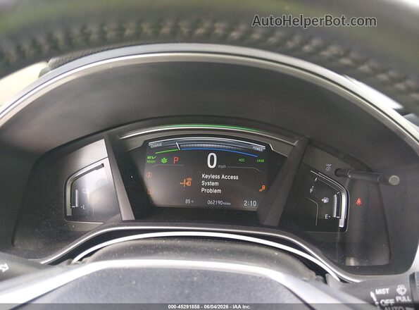 5J6RT6H94NL007490 2022 HONDA CR-V White Vista de los asientos traseros