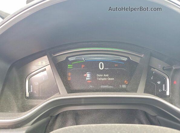 5J6RT6H95NL006283 2022 HONDA CR-V Gray Instrument cluster view