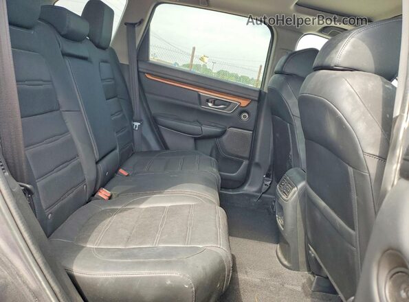 5J6RT6H95NL006283 2022 HONDA CR-V Gray Rear interior view